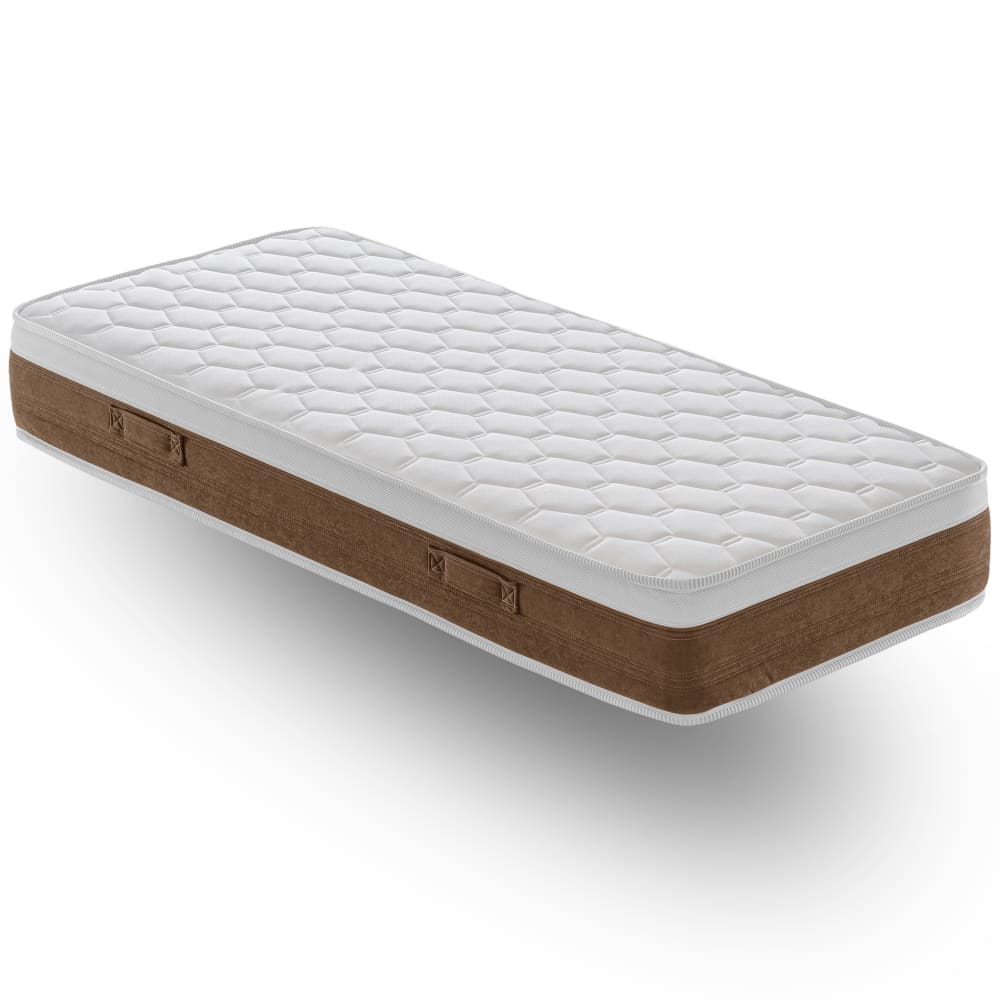 Matelas ressorts ensachés et mémoire de forme 80x200 epaisseur 23 cm