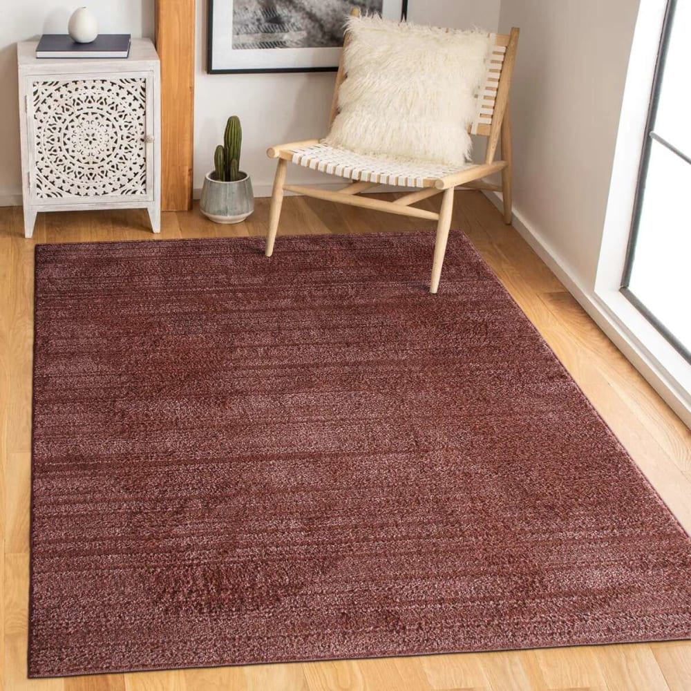 Tapis contemporain terra cotta 160x240 — vue 3