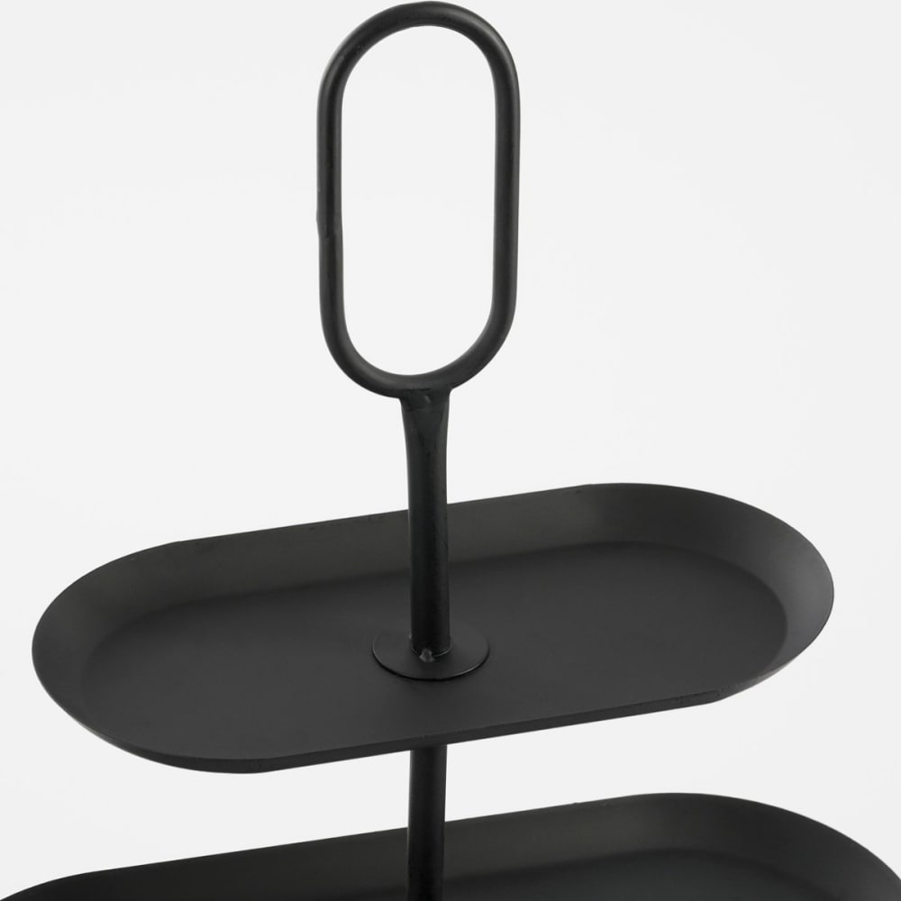 Etagere Rama Schwarz Eisen H55xB20xL48cm - Maisons Du Monde