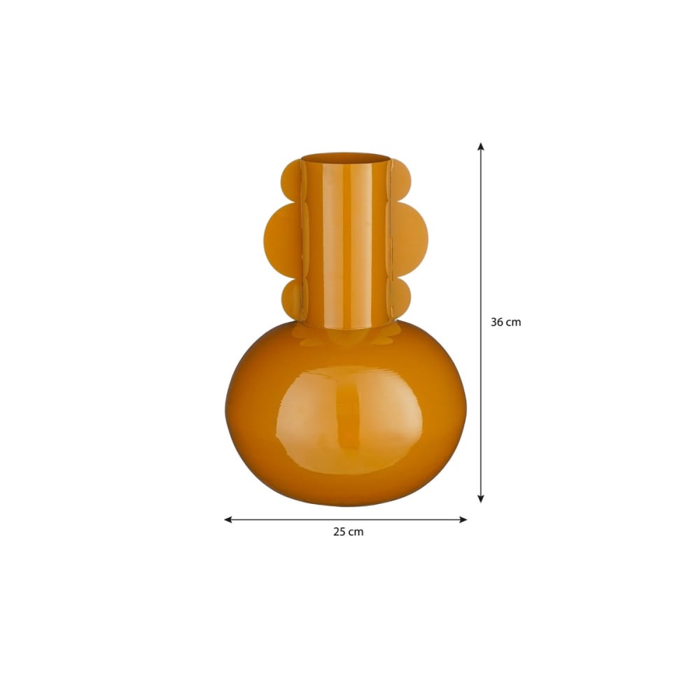 Vase Boyd Braun Eisen H36xB25xL25cm - Maisons Du Monde