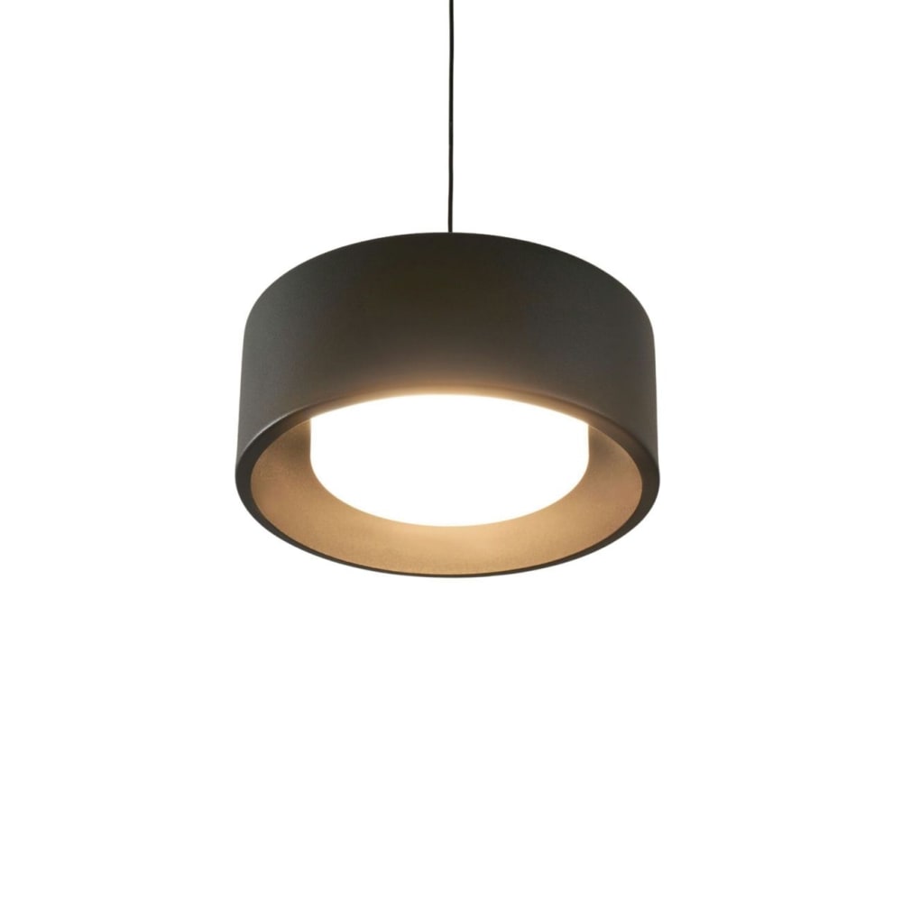 Suspension en métal et acrylique Noir 15 cm