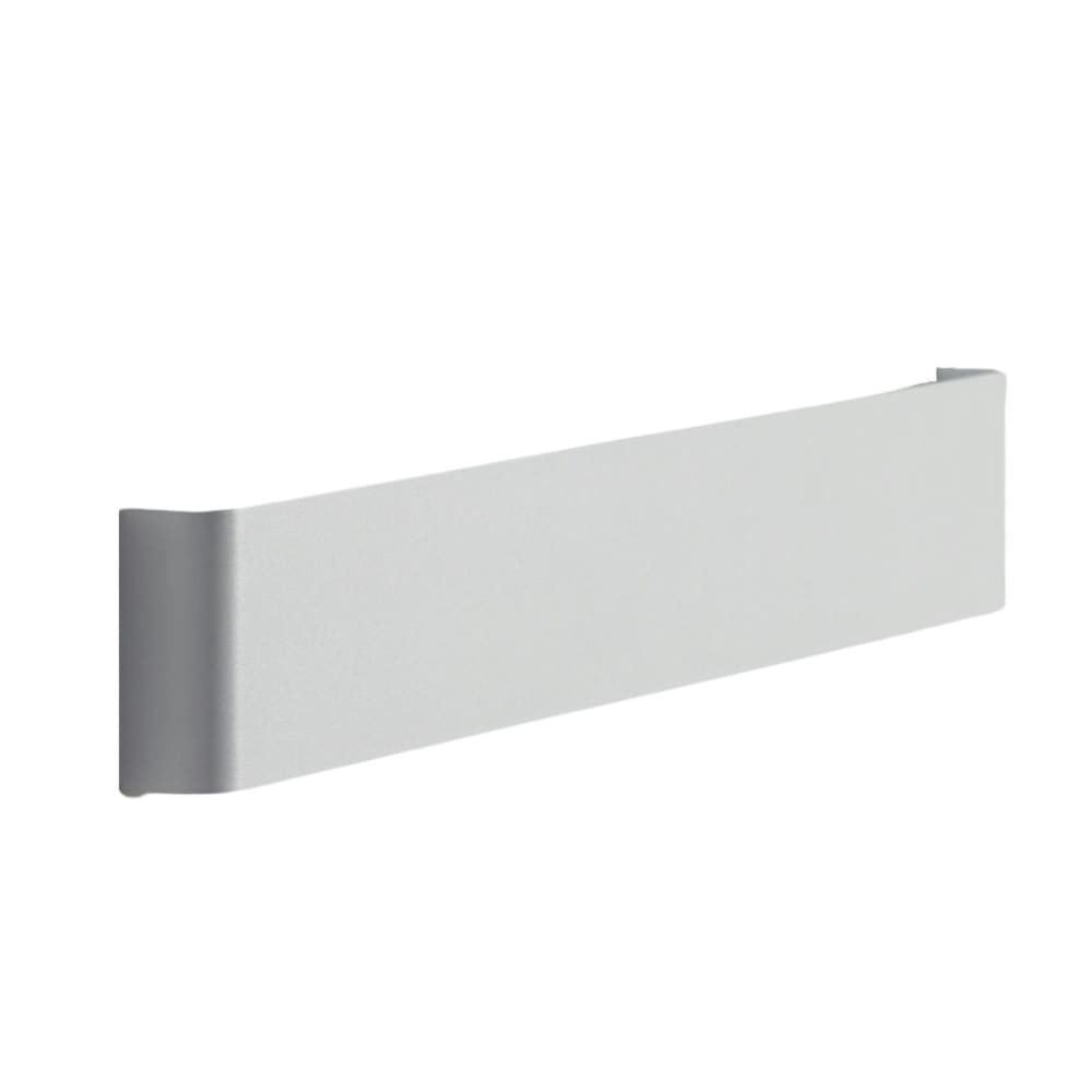 Kosilum Wandleuchte aus Aluminium 61 cm, Weiß Weiß Metall