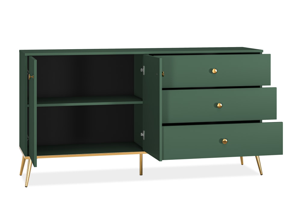 Kombikommode, viel Stauraum, grün - Maisons Du Monde