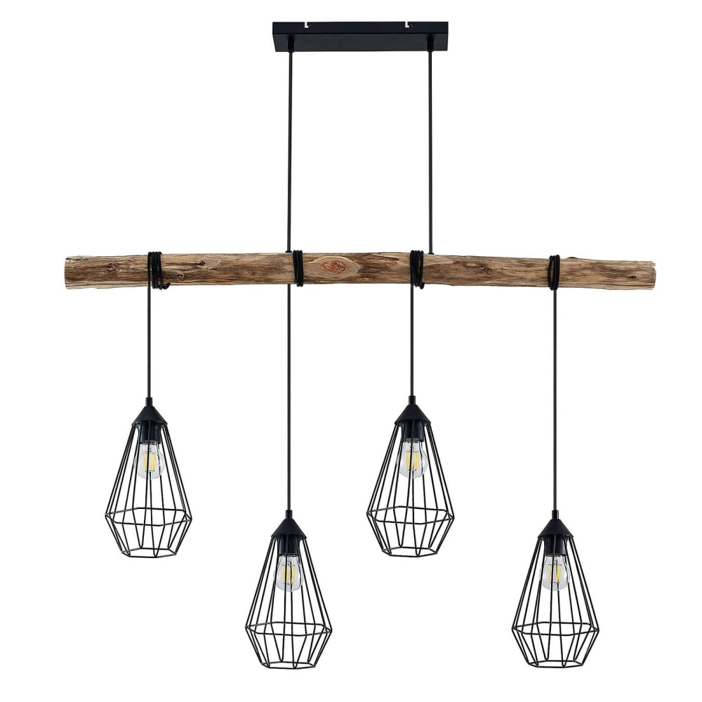 Suspension en métal marron - Maisons du Monde