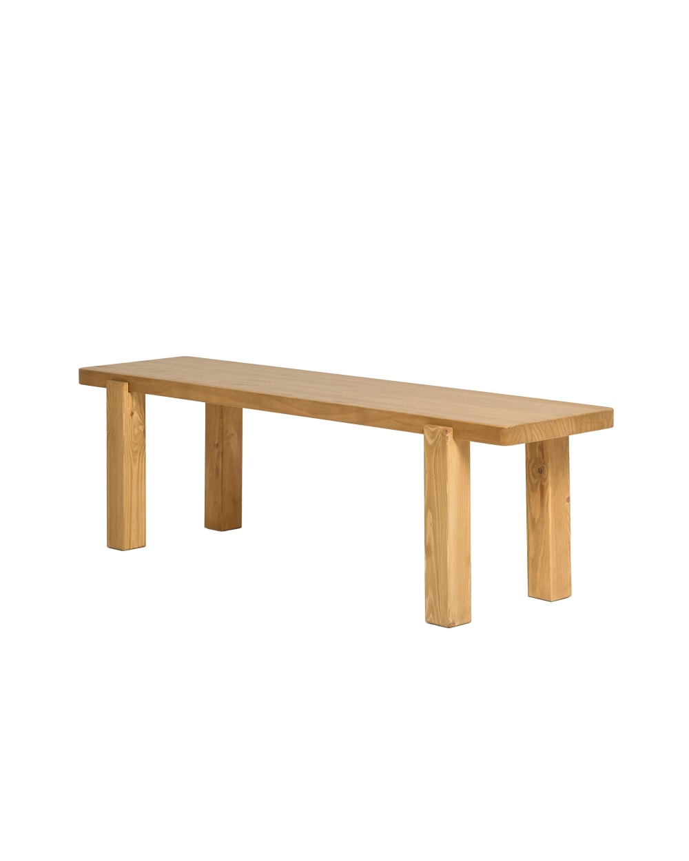 Banc en bois marron clair 140 cm - Maisons du Monde