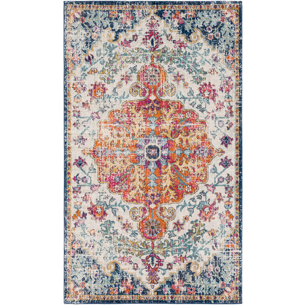 Tapis Vintage Oriental Multicolore/Orange 80x150