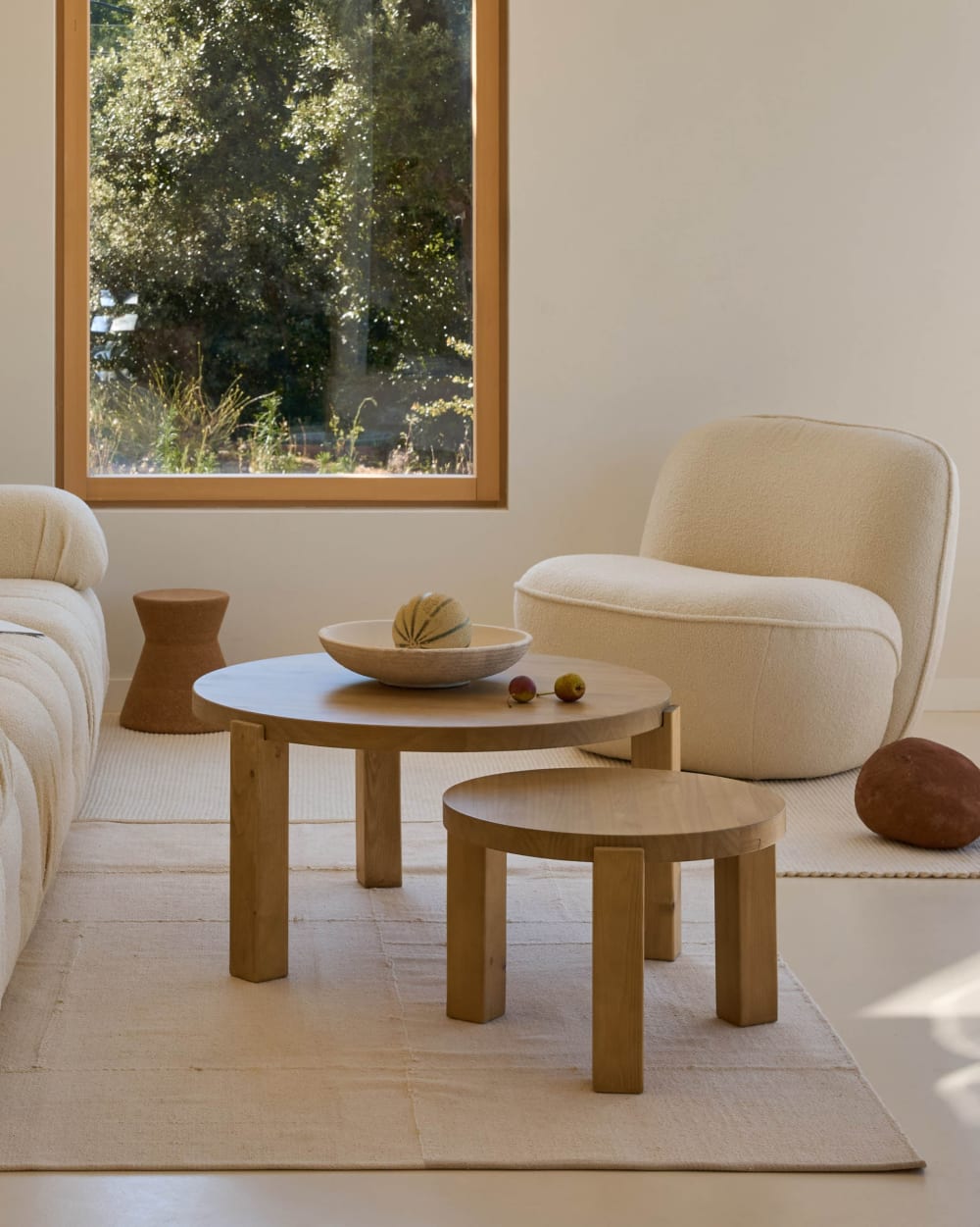 Couchtisch aus massivem Kiefernholz 80x42 cm - Maisons Du Monde