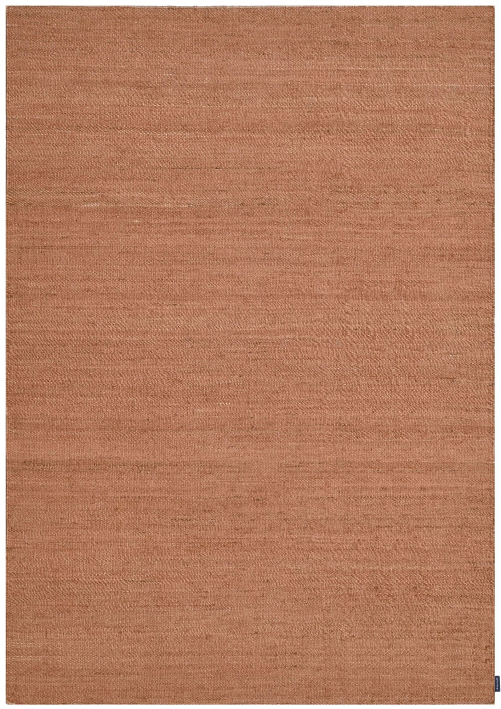 Tom Tailor Dünner handgefertigter Wohnzimmerteppich aus Jute Koralle 130x190 cm Rosa Jute