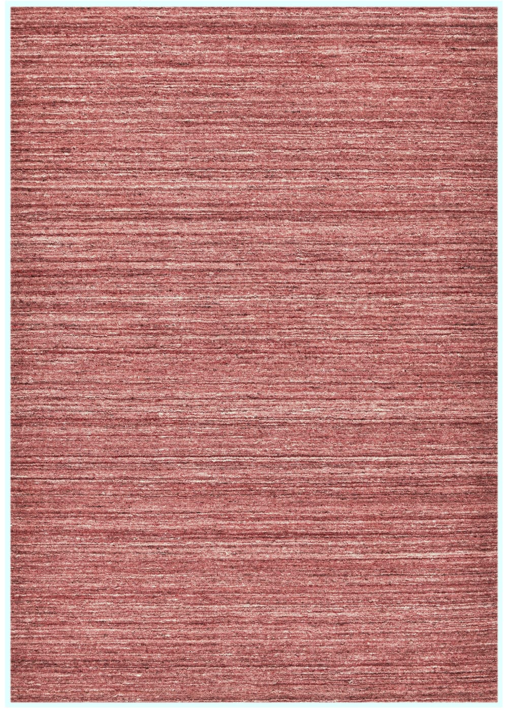 Tapis chiné tissé à la main rouge 60x90 cm