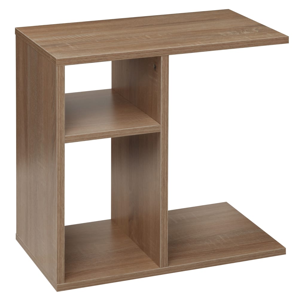 Table d'appoint en aggloméré, marron