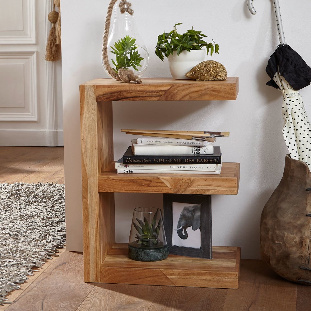 Beistelltisch aus Akazie Massivholz, Braun - Maisons Du Monde