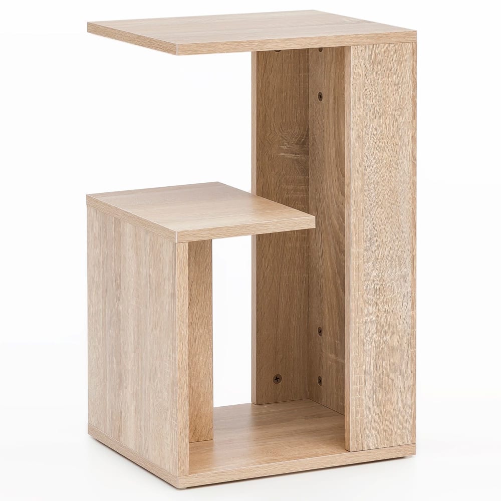 Table d'appoint en aggloméré, marron