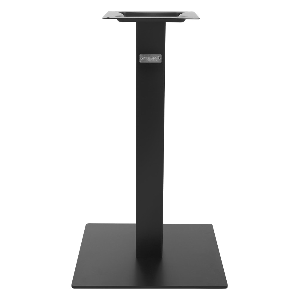Tischgestell Single Schwarz, Höhe 72 cm, Stahl, Indoor&Outdoor,