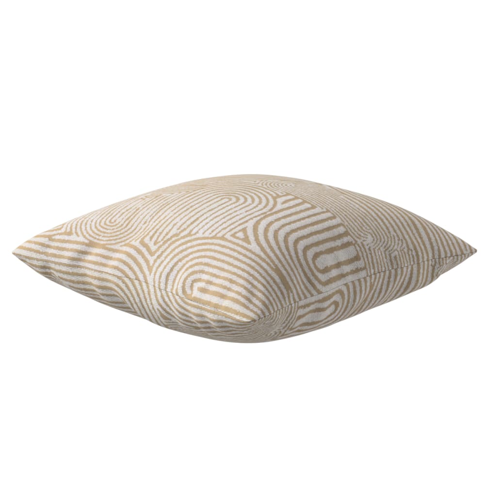 Gemusterte Kissenhülle beige, 43x43 cm - Maisons Du Monde