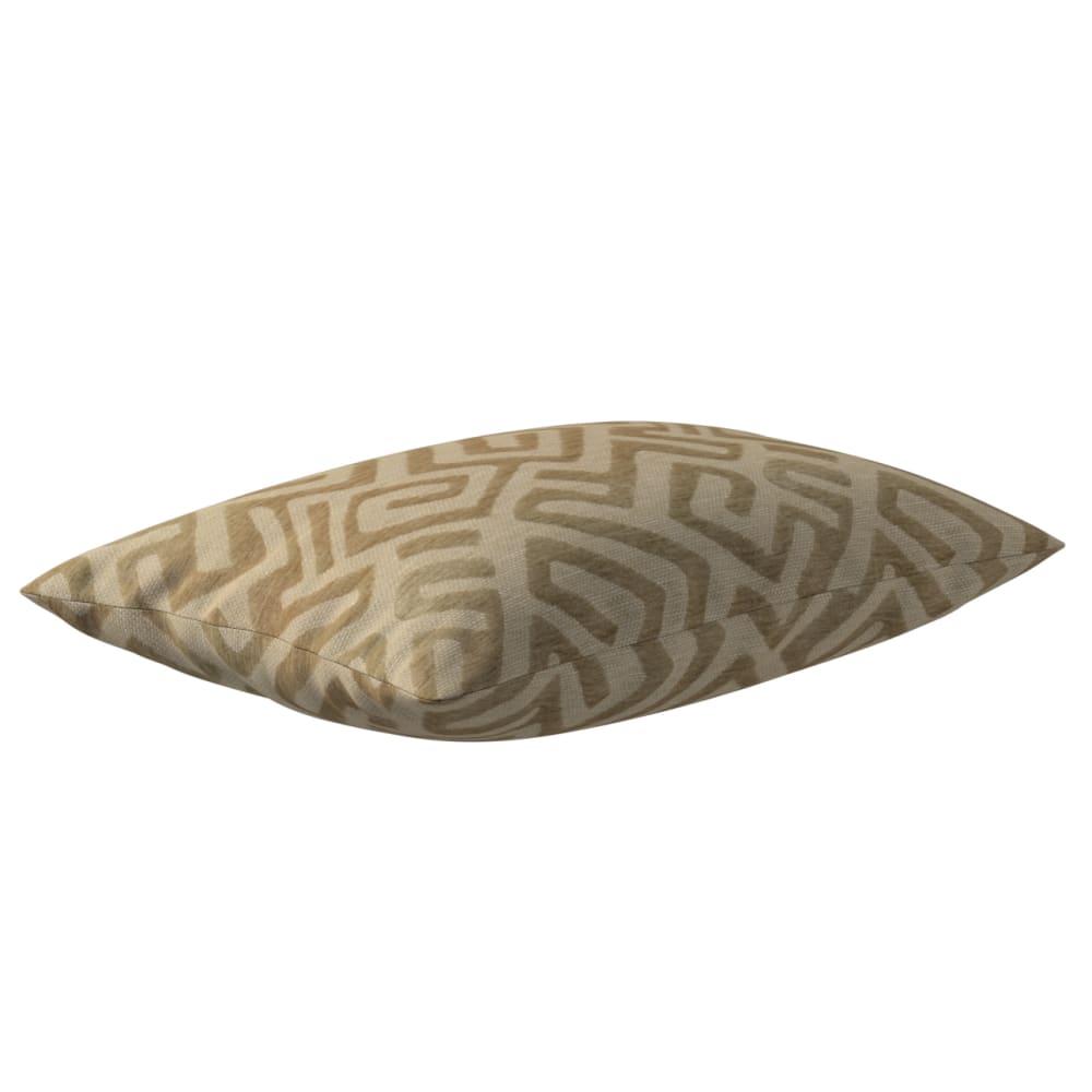 Gemusterte Kissenhülle braun, 47x28 cm - Maisons Du Monde