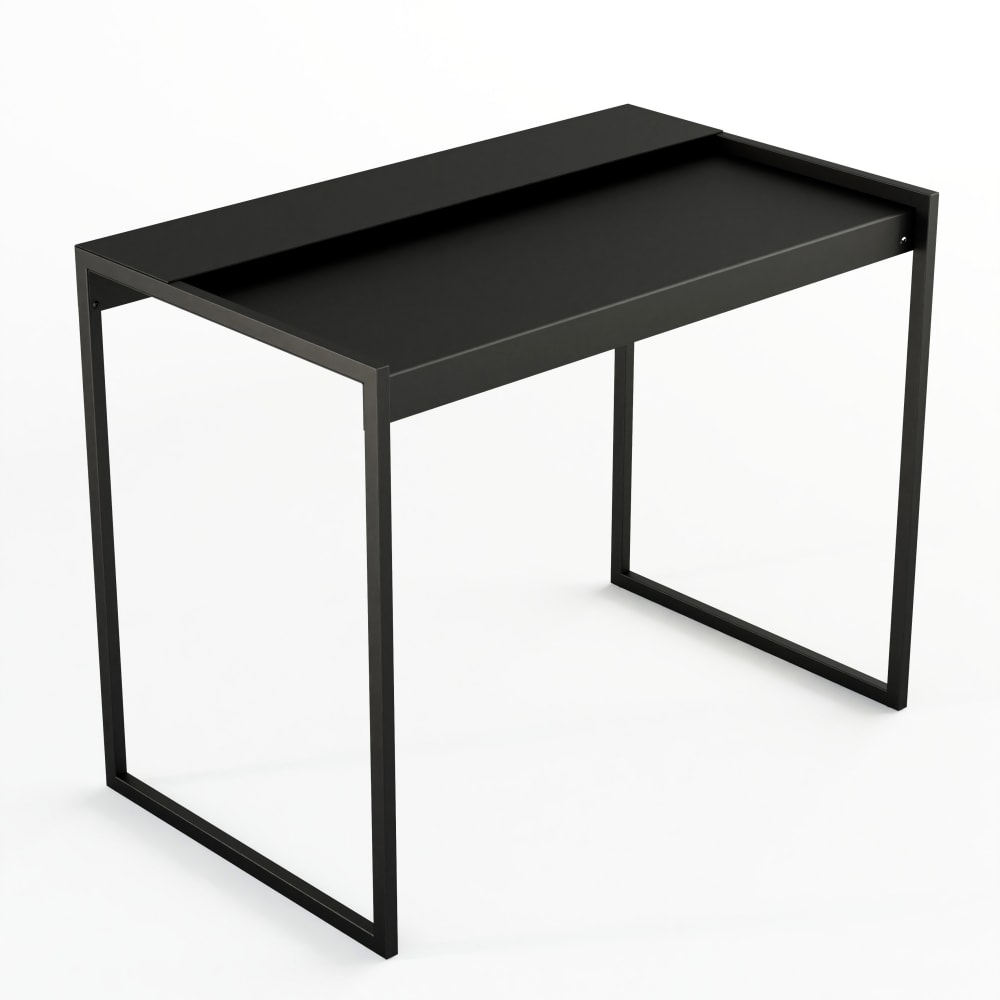 bureau en acier noir,