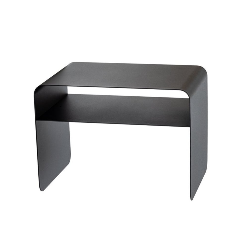 Table d'appoint en acier noir — Beyit