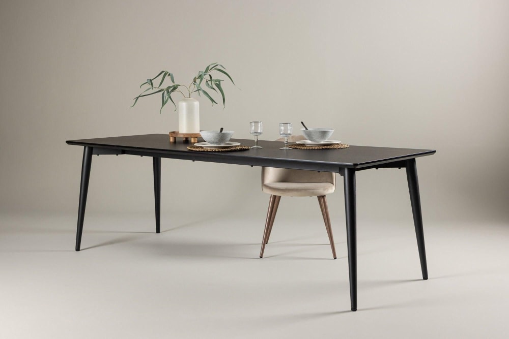 Esstisch Ellis 230*85cm, Schwarz - Maisons Du Monde