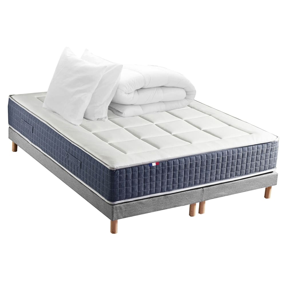 Matelas hybride sommier - oreiller
