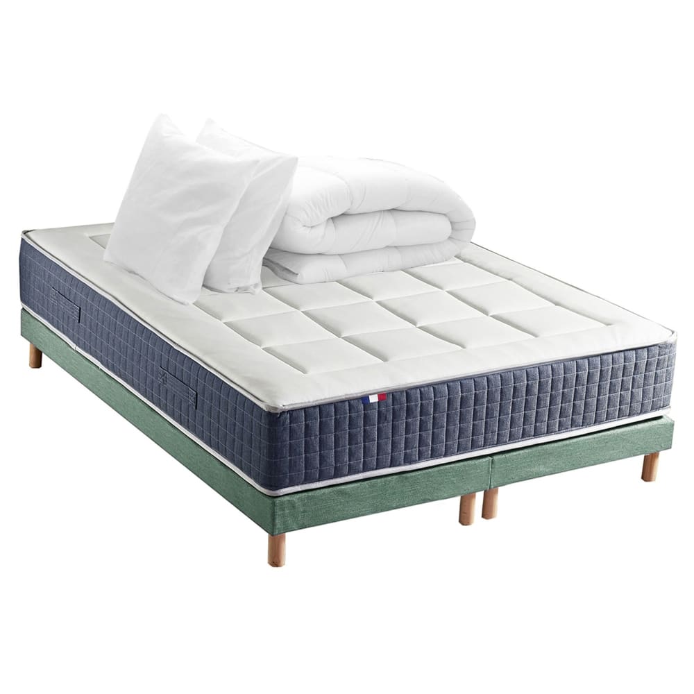 Matelas hybride sommier - oreiller
