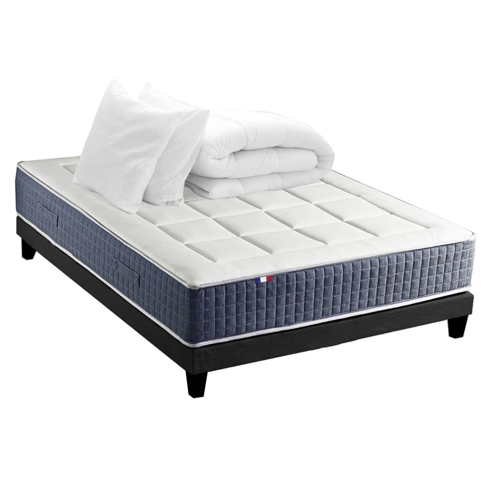Matelas hybride sommier - oreiller