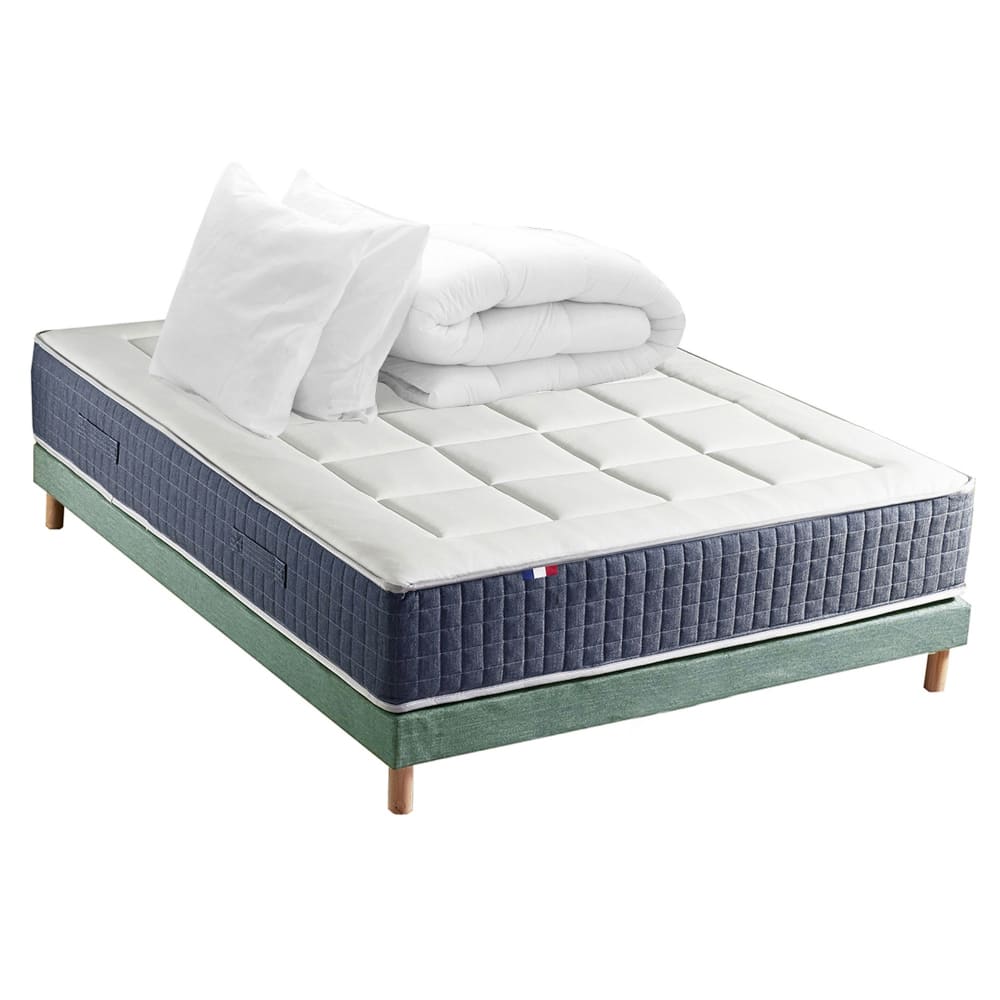 Matelas hybride sommier - oreiller