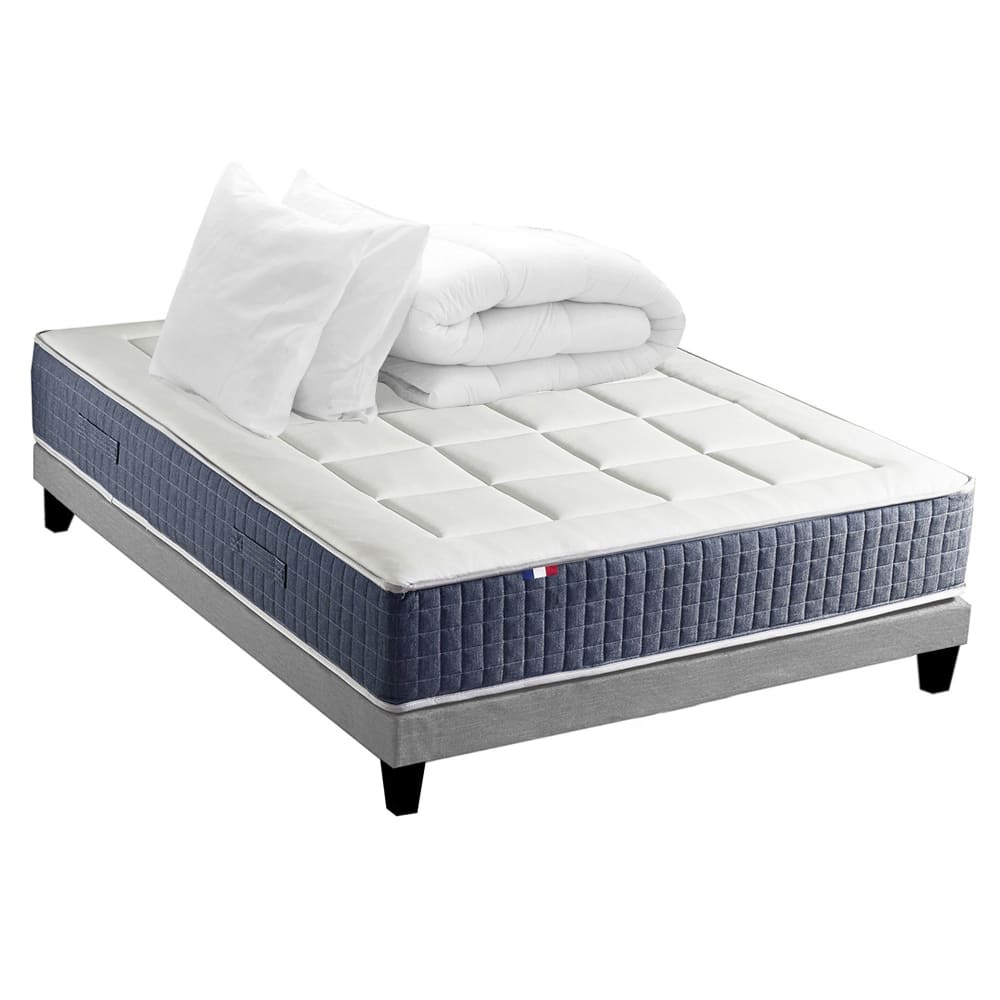 Matelas hybride sommier - oreiller