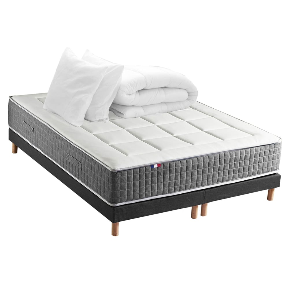 Matelas ressort 7 zones - oreillers