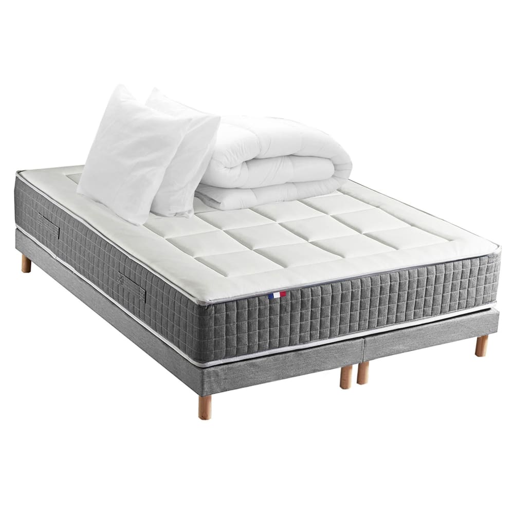 Matelas ressort 7 zones - oreillers