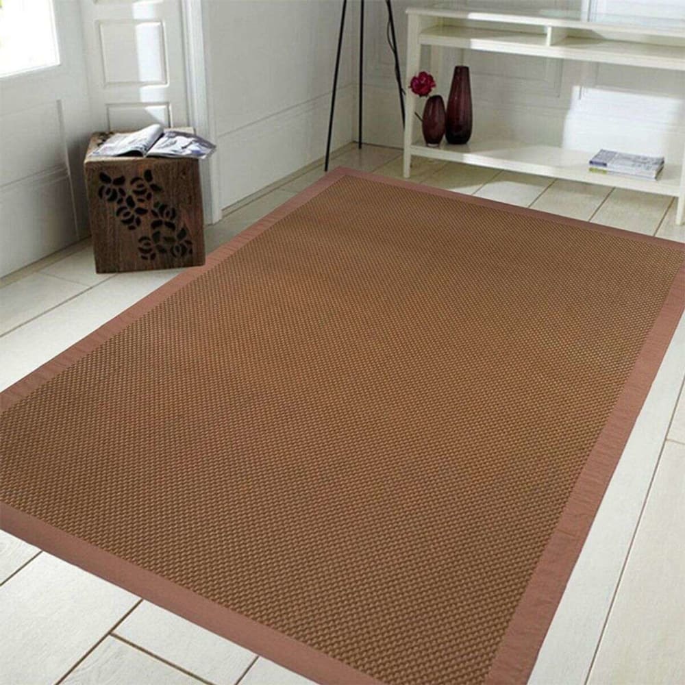 Tapis tressé pour intérieur et extérieur marron 160x230 — vue 3