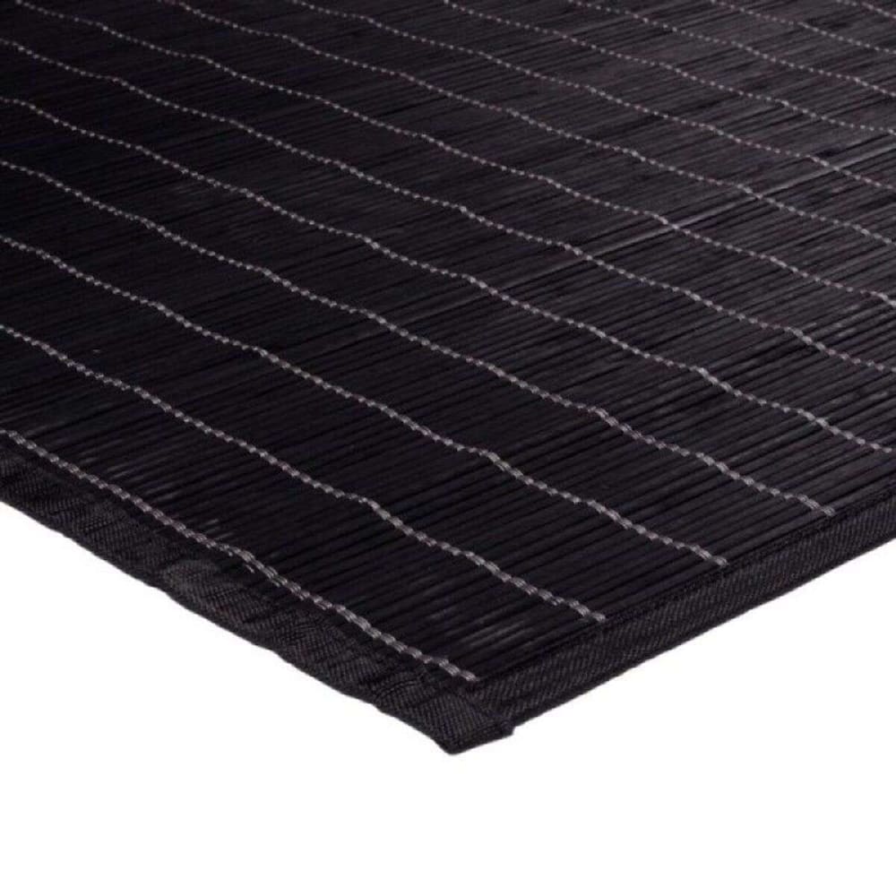 Tapis en bambou avec ganse noir 60x90 — vue 3