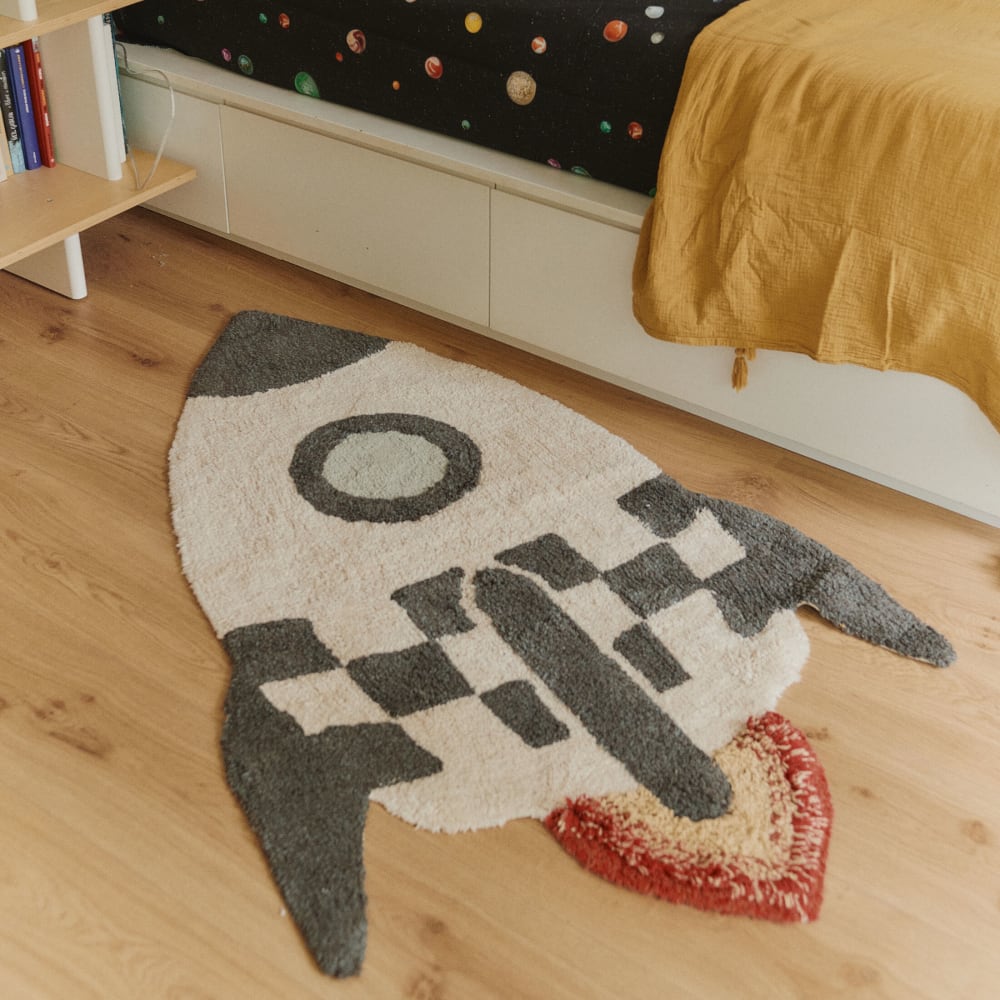 Tapis lavable fusée - Maisons du Monde