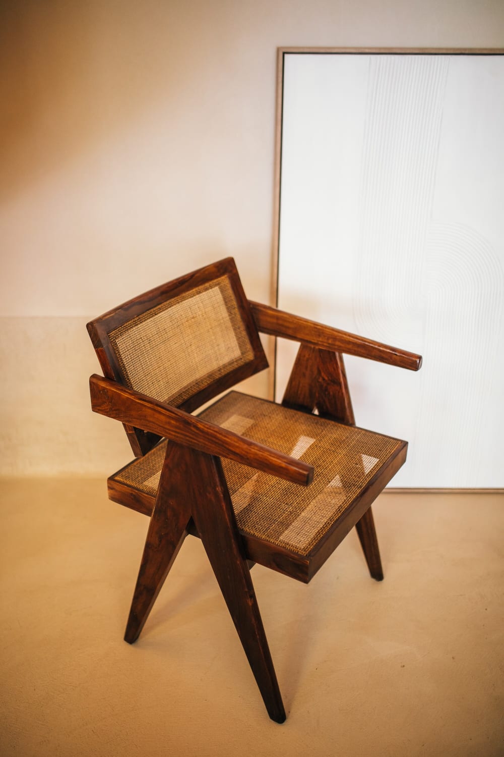 Fauteuil en bois foncé - Maisons du Monde