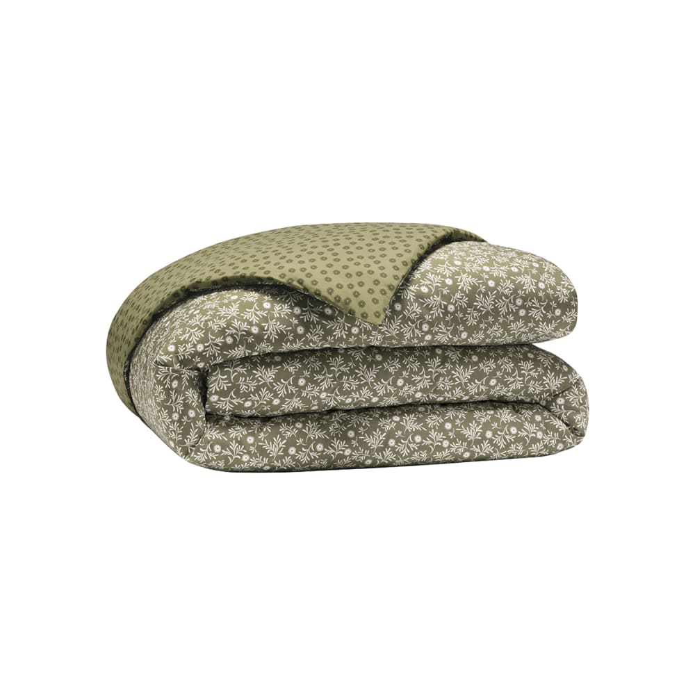 Parure de lit en lyocell kaki 200x200cm - Maisons du Monde