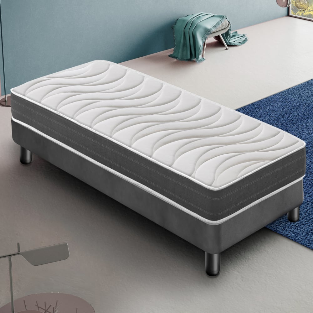 Orthopädische Viskoelastische Matratze 80X190 Höhe 22 cm -