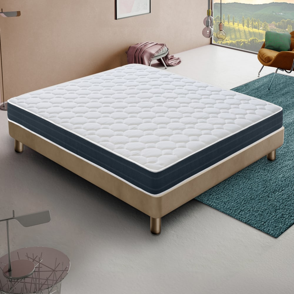 Orthopädische Viskoelastische Matratze 140X200 Höhe 22 cm -