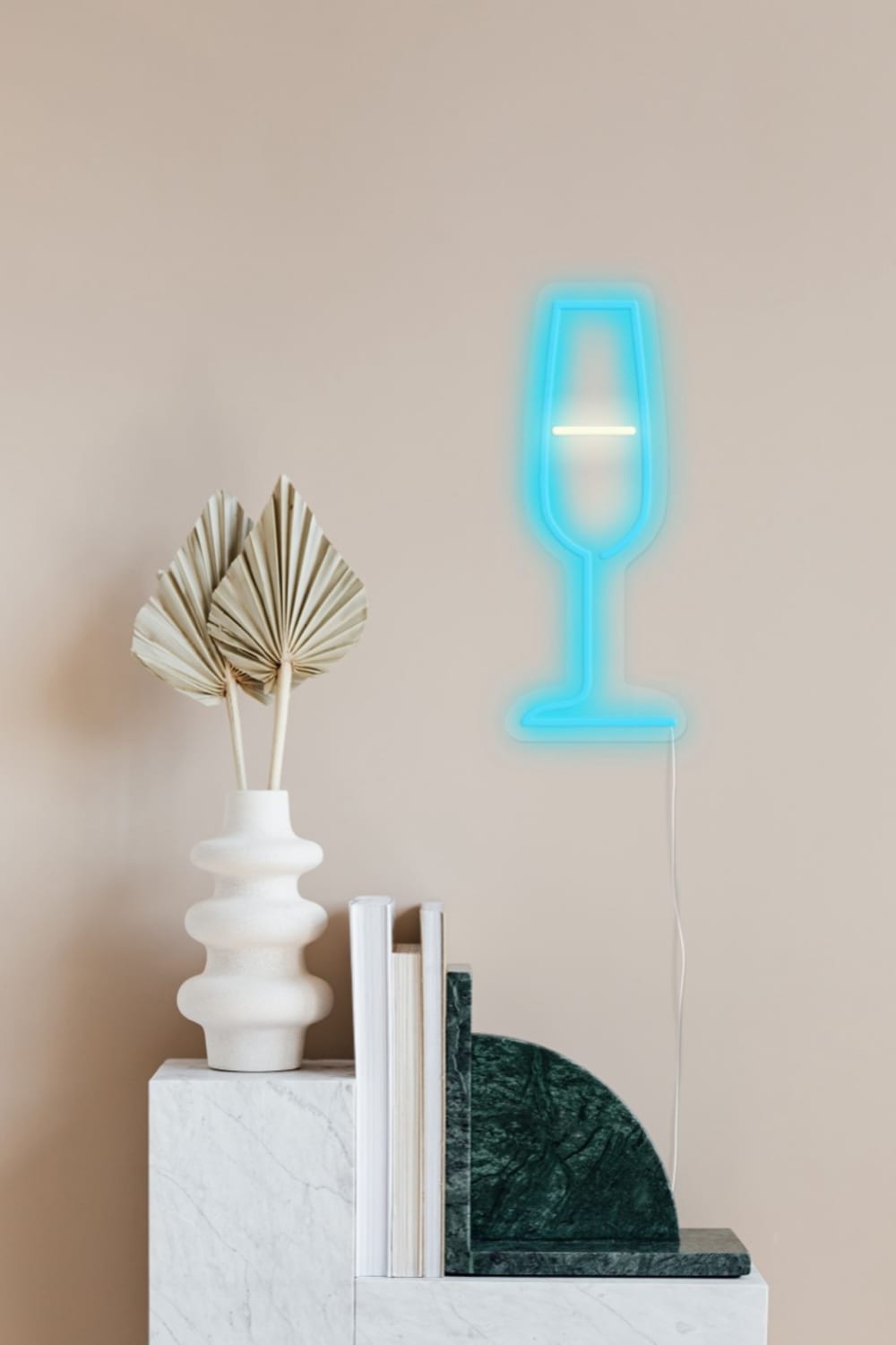 Eclairage néon champagne - Maisons du Monde