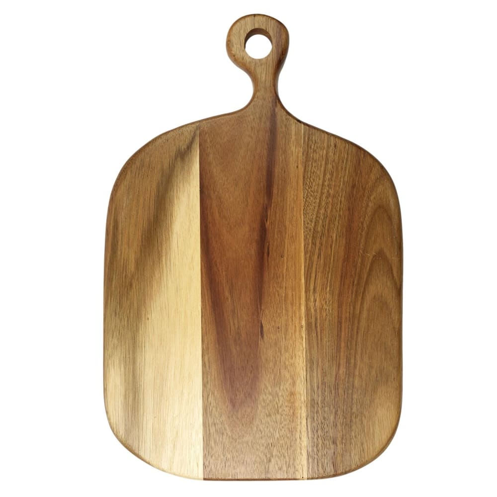 Planche de présentation en acacia marron
