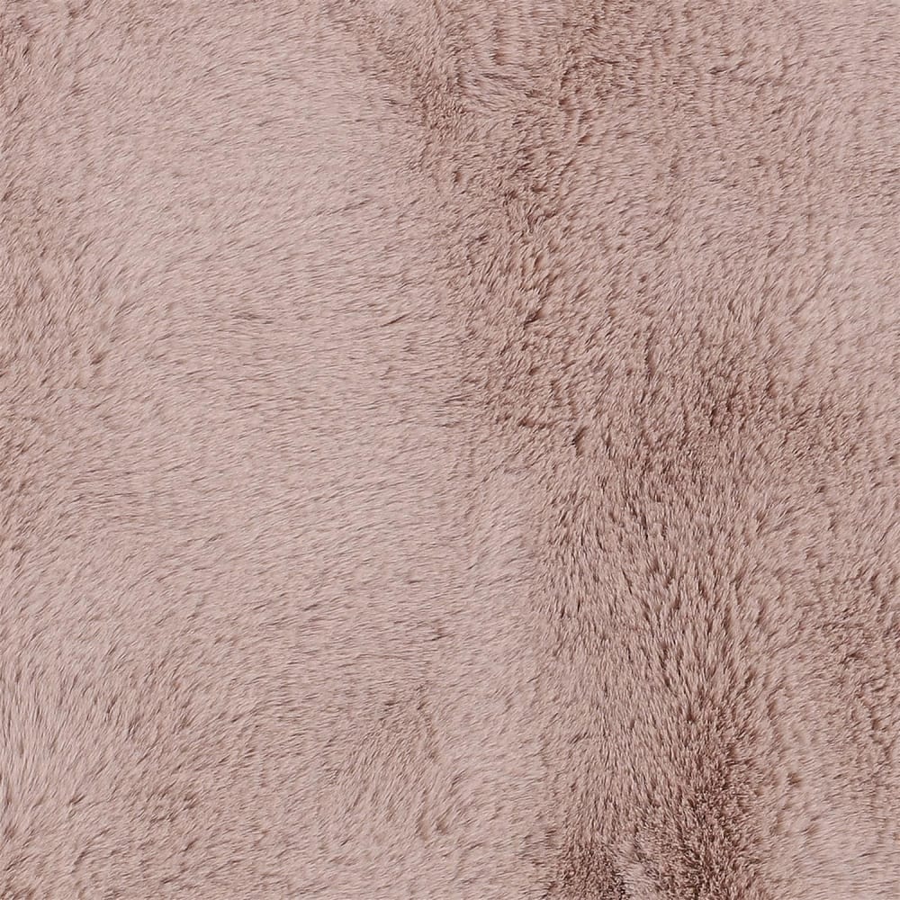Tapis effet fourrure poils fins rose 60 x 90 cm — vue 4