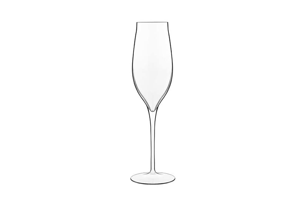 Luigi Bormioli Lot de 6 Flûtes à champagne en Cristallin, transparent, 20 cl style contemporain - Verre