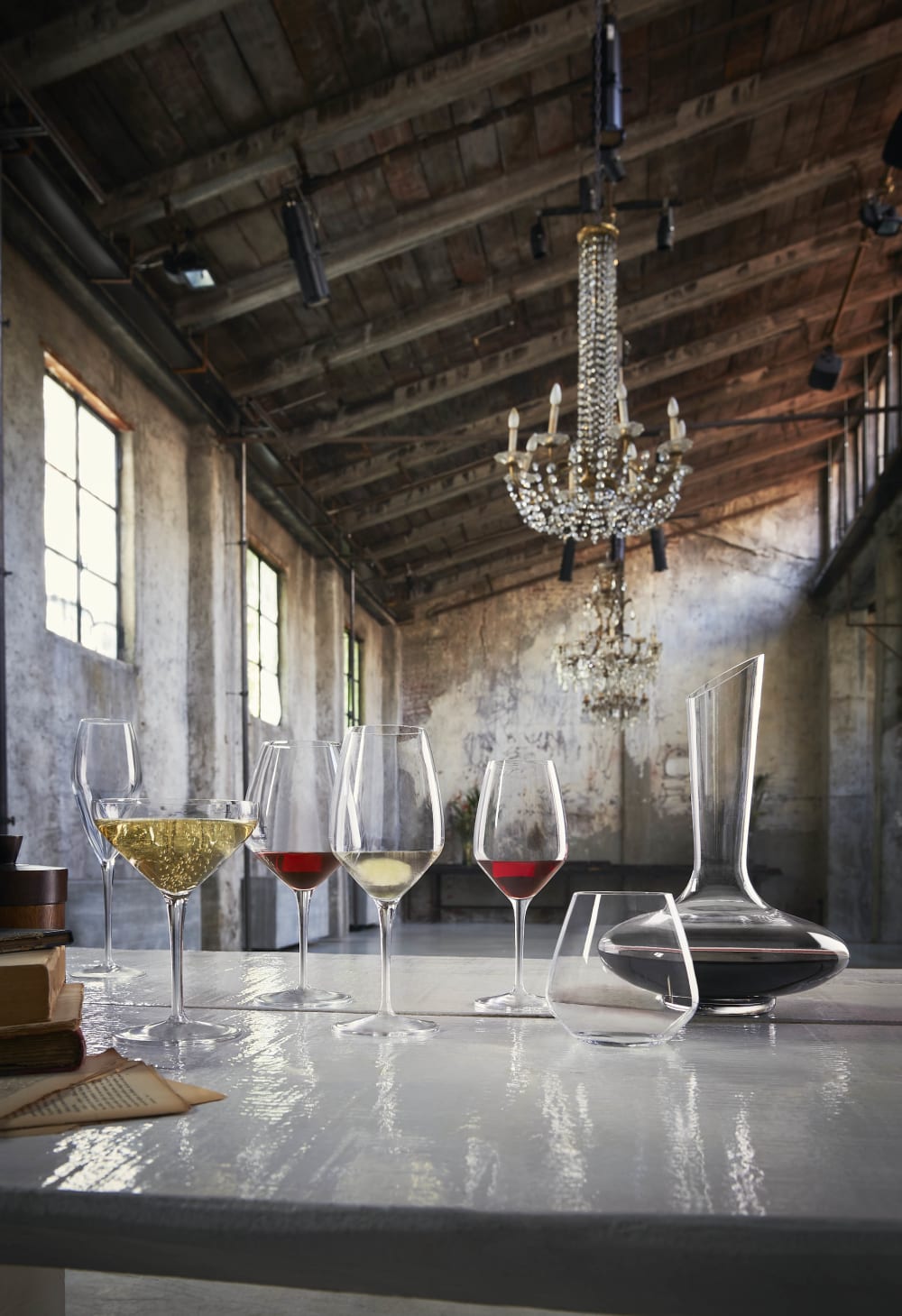 Lot de 6 Flûtes à champagne en Cristallin, transparent, 27 cl - Maisons du Monde