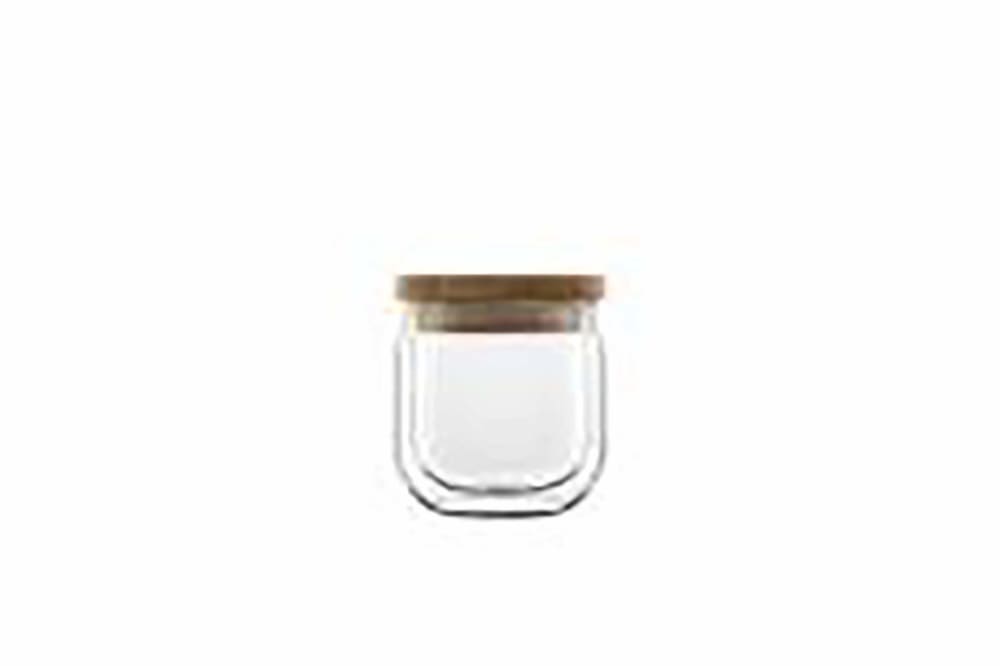 Lot de 2 Sucriers en Verre double paroi, transparent, 33 cl
