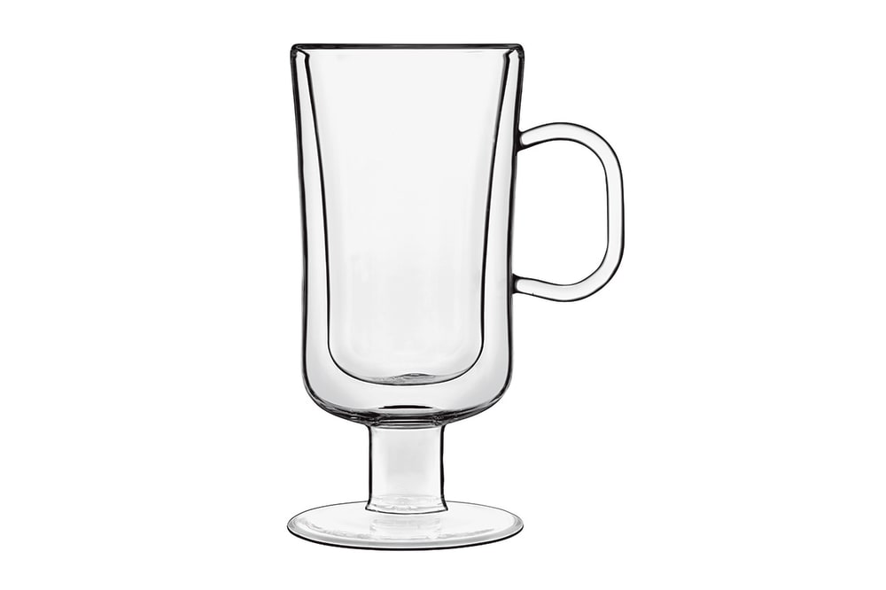 Luigi Bormioli Lot de 2 Verres à irish coffee double paroi, transparent, 25 cl - Verre