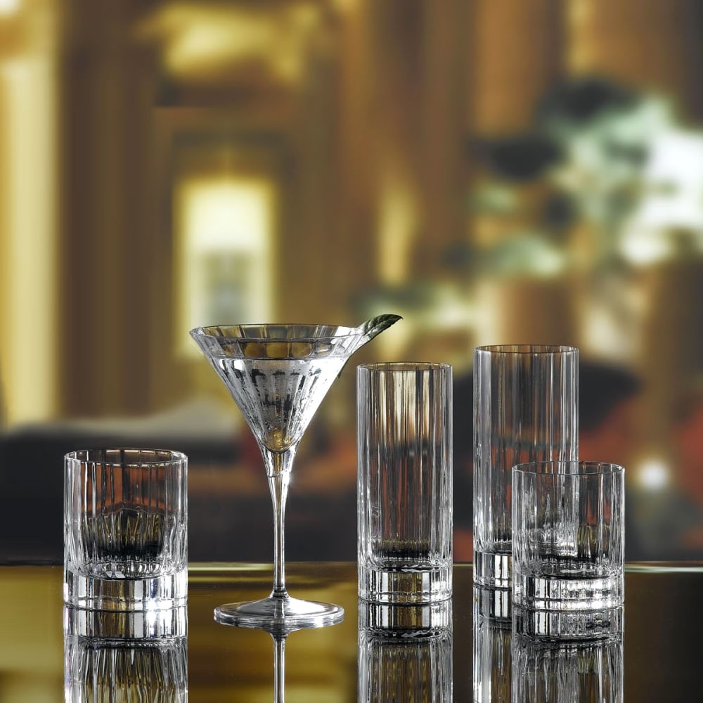 Lot de 4 Verres à cocktail en Cristallin, transparent, 26 cl - Maisons du Monde