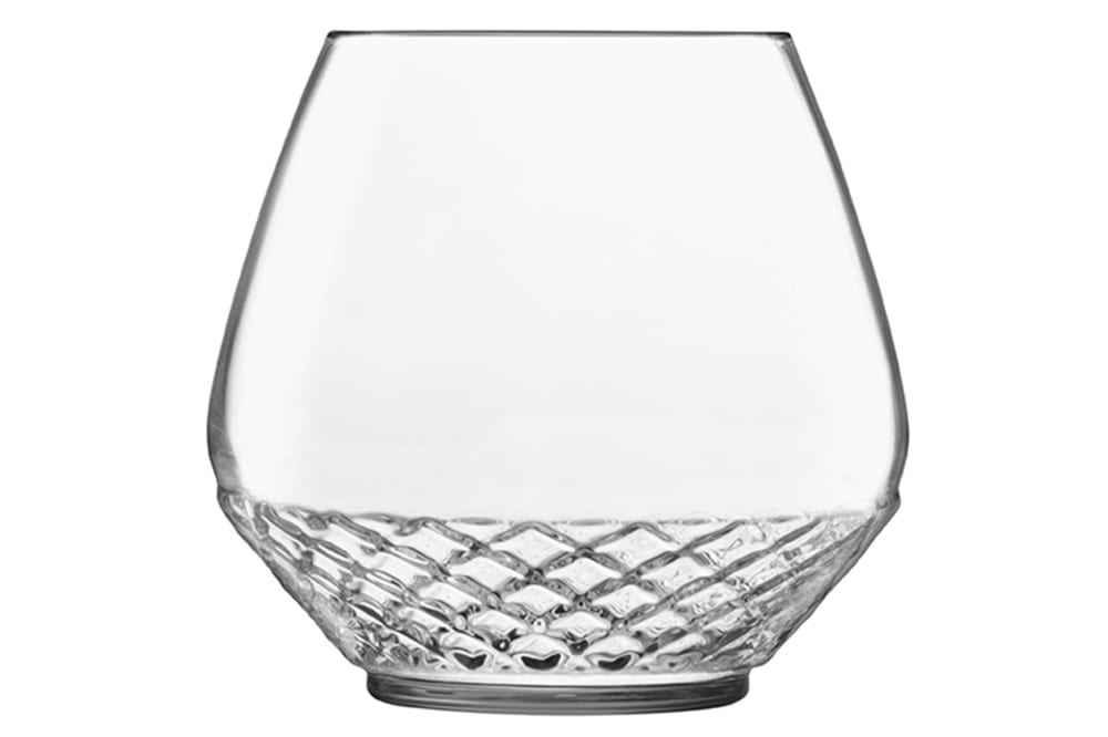 Luigi Bormioli Lot de 6 Verres à rhum en Cristallin, transparent, 45 cl style vintage - Verre