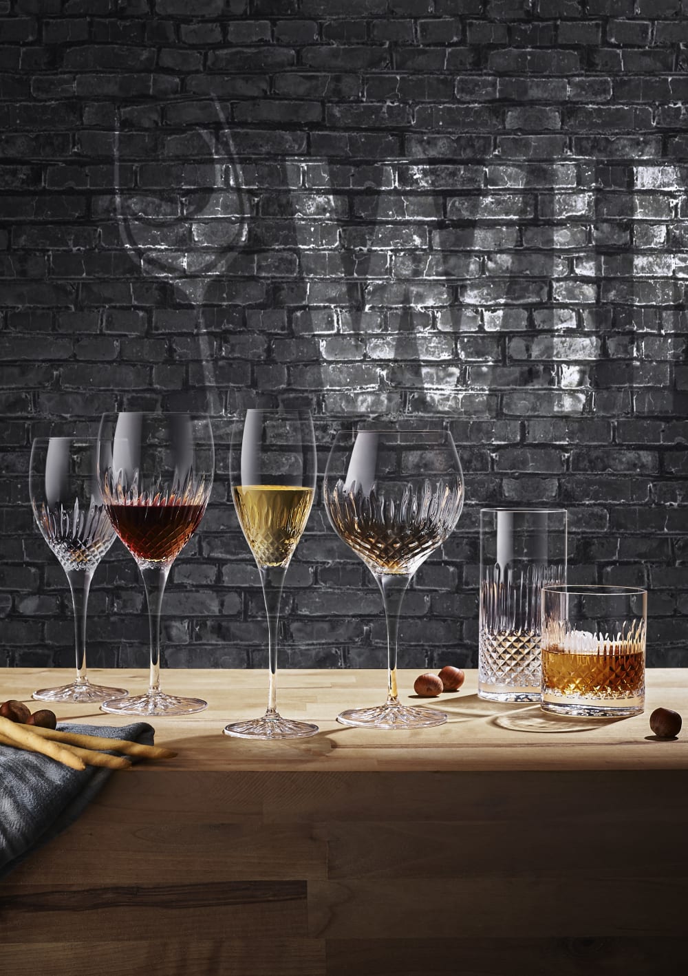 Lot de 4 Verres à gin en Cristallin, transparent, 65 cl - Maisons du Monde