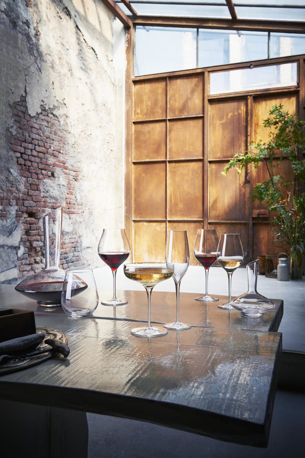 Lot de 6 Verres à vin en Cristallin, transparent, 35 cl - Maisons du Monde