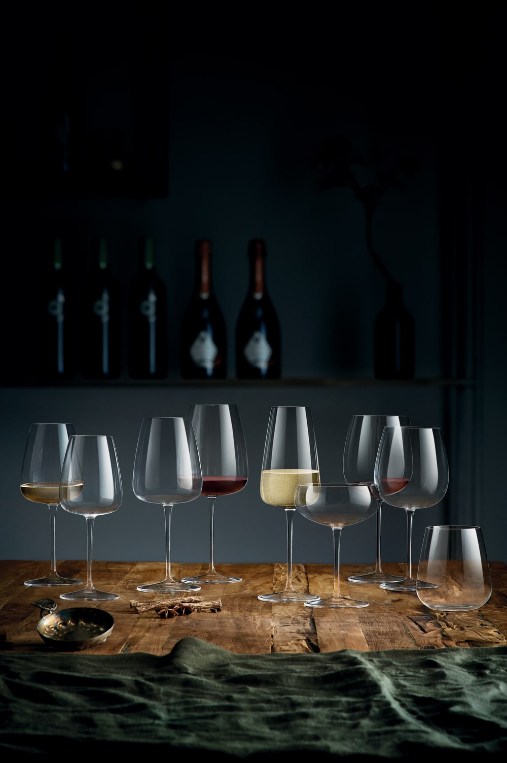 Lot de 6 Verres à vin en Cristallin, transparent, 65 cl - Maisons du Monde