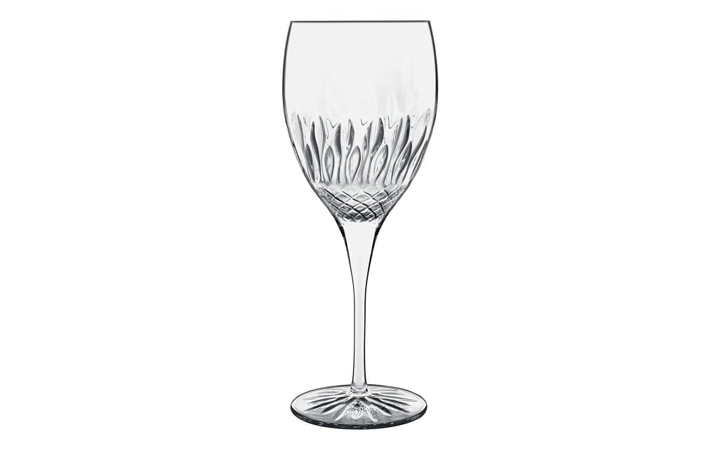 Lot de 4 Verres à vin en cristallin, transparent, 52 cl