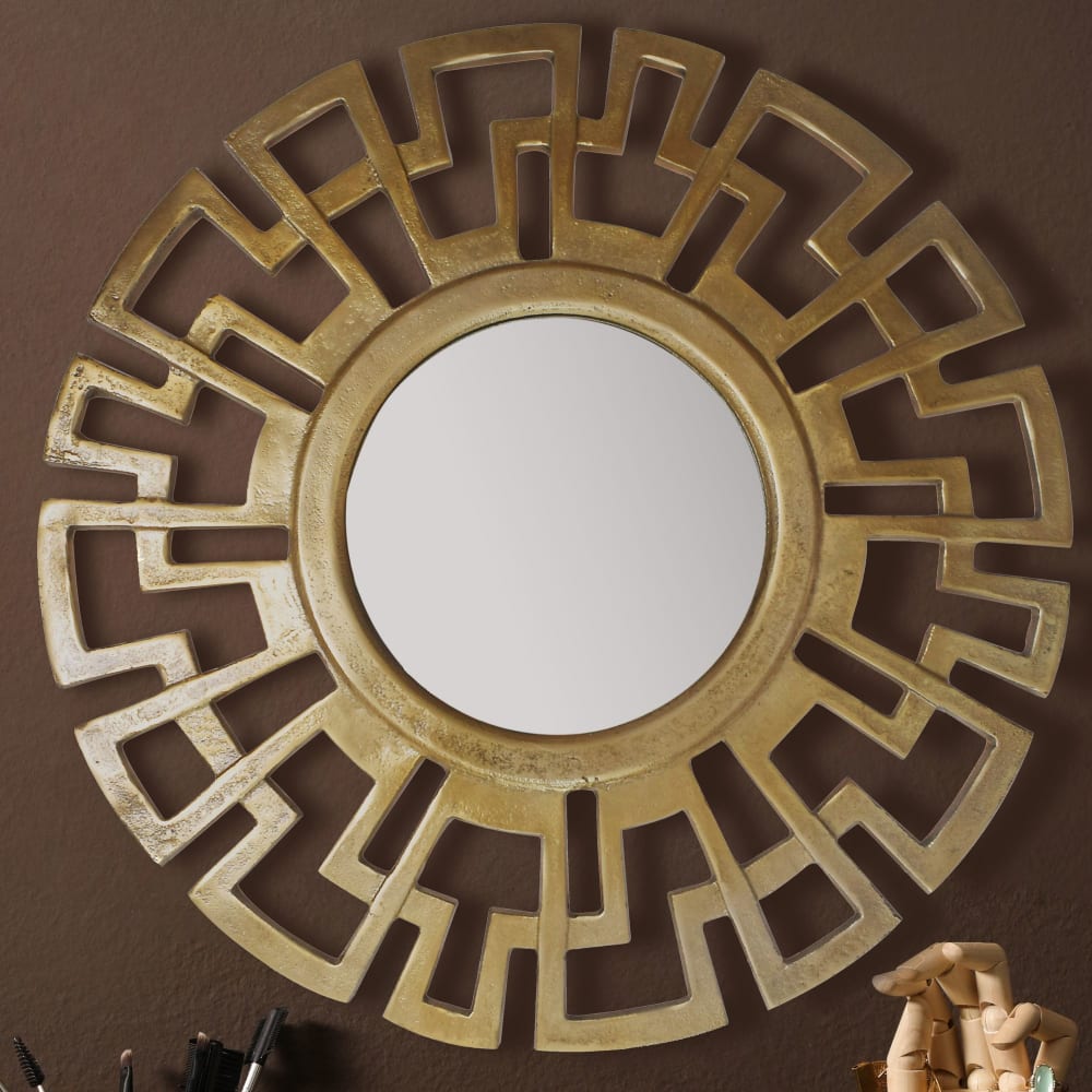 Wandspiegel aus Glas, Gold - Maisons Du Monde